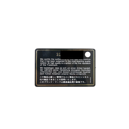 Chanel 22C Pearl Crush Card Holder With Chain Beige