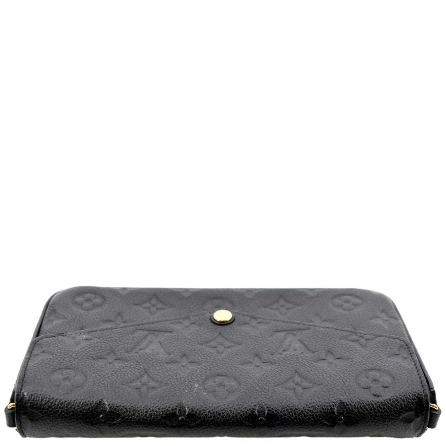 LOUIS VUITTON  Felicie Monogram Empreinte Pochette Crossbody Bag Black