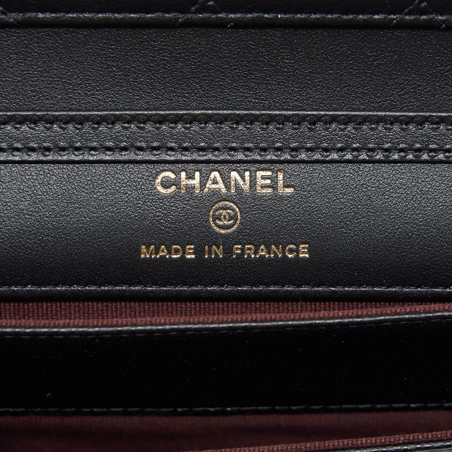 Chanel 22P 2 In 1 Wallet On Chain Caviar Black L