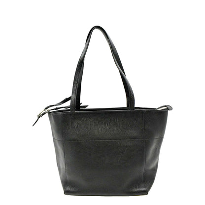 PRADA Leather Tote Bag Black