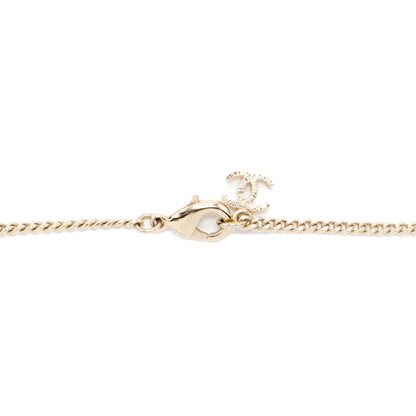 Chanel Classic CC Logo Pendant Crystal L