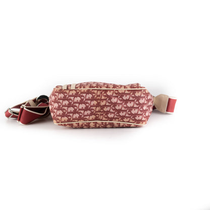 Dior Trotter Large Crossbody Burgundy
