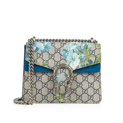 Gucci Dionysus GG Supreme Mini Bag Blooms