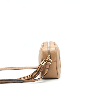 GUCCI DISCO CAMERA BAG IN BEIGE