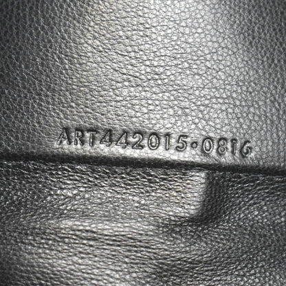 YVES SAINT LAURENT Kate Heart Studded Leather Shoulder Bag Black