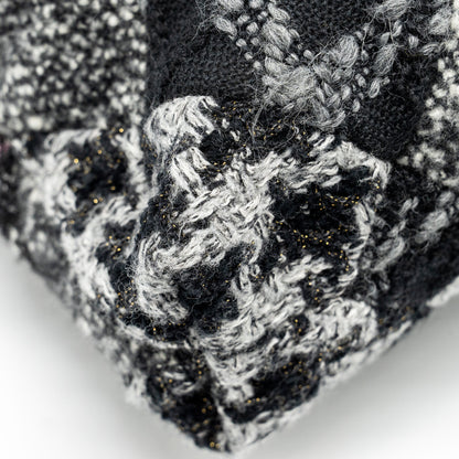 Chanel Medium 22 Bag fabric / tweed multicolour  (microchip)