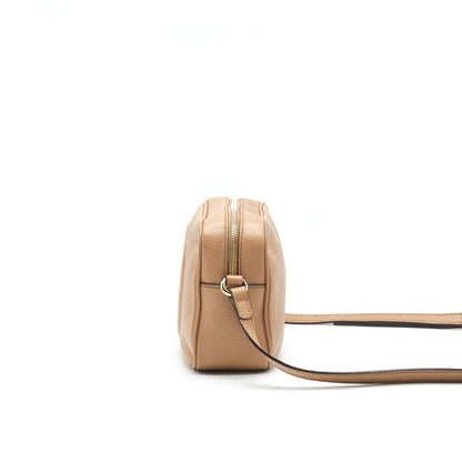 GUCCI DISCO CAMERA BAG IN BEIGE
