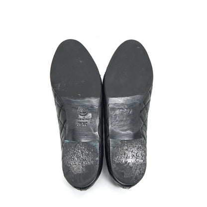 Chanel Classic Quilted flat Shoes Size 36.5