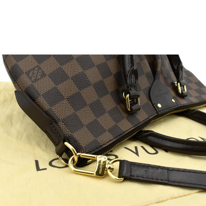 LOUIS VUITTON Siena PM Damier Ebene Shoulder Bag Brown