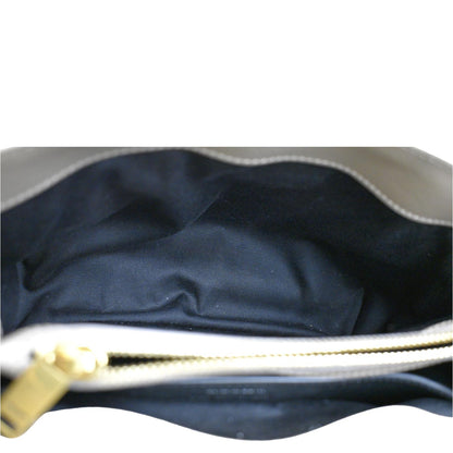 YVES SAINT LAURENT Small Loulou Quilted Leather Crossbody Bag Dark Beige