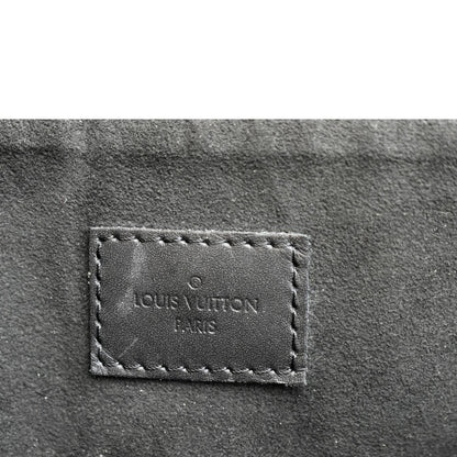 LOUIS VUITTON Flower Zipped MM Monogram Canvas Tote Bag Noir
