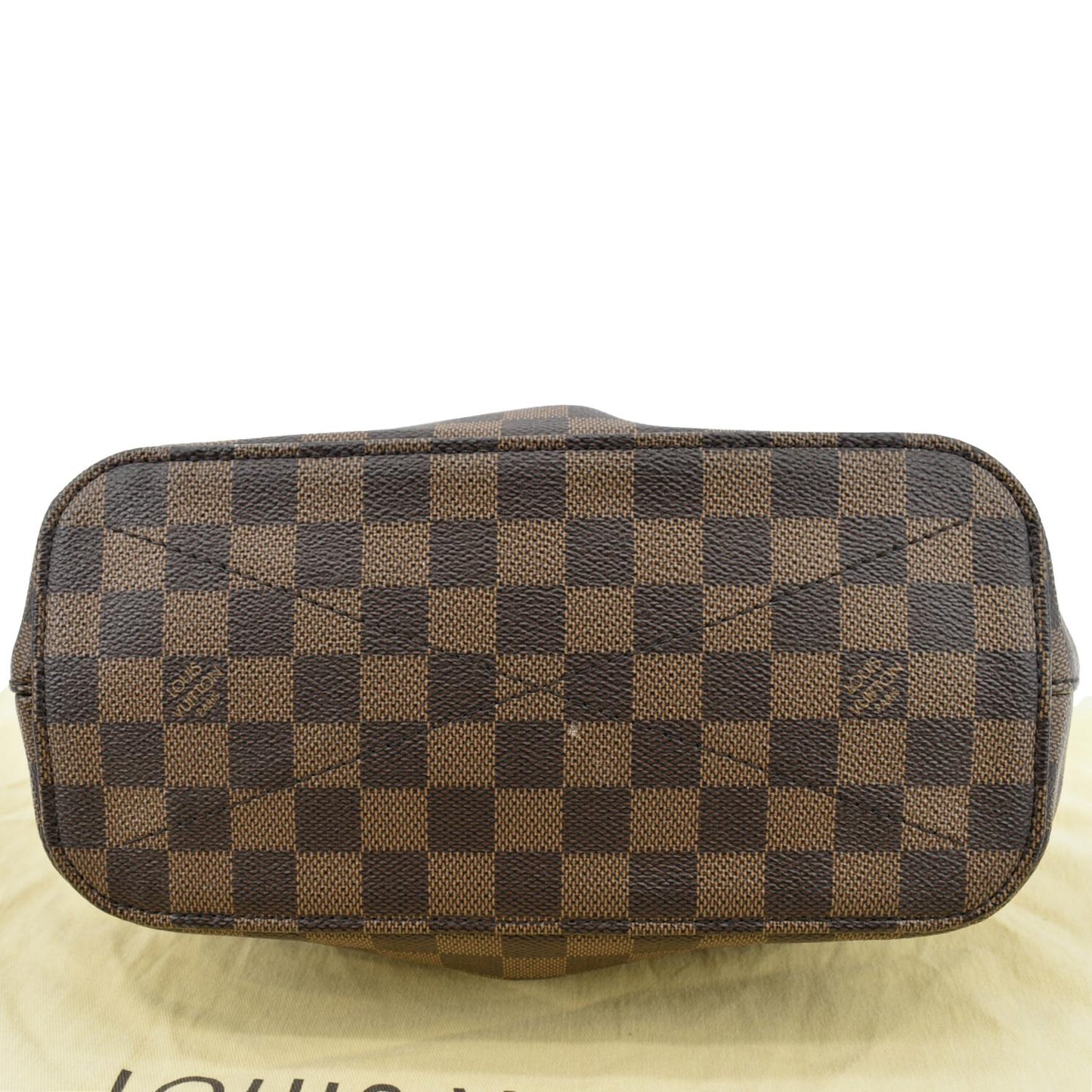 LOUIS VUITTON Siena PM Damier Ebene Shoulder Bag Brown