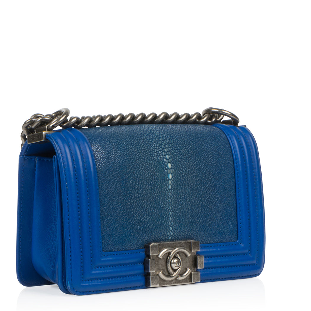 Chanel Small Boy Bag Stingray