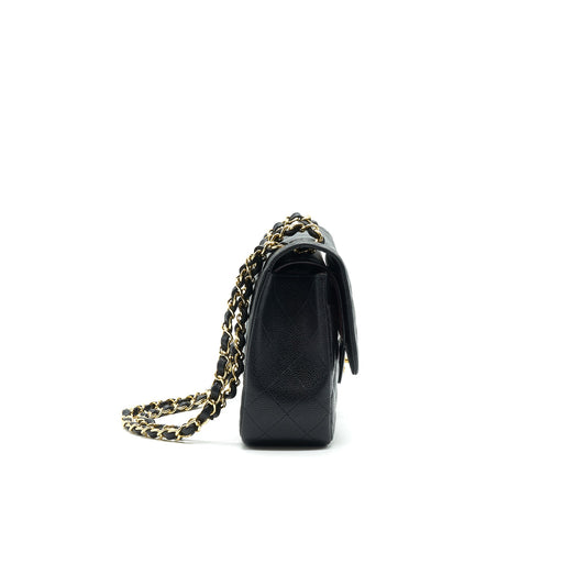 Chanel Classic Jumbo Double Flap Bag Black Cavier