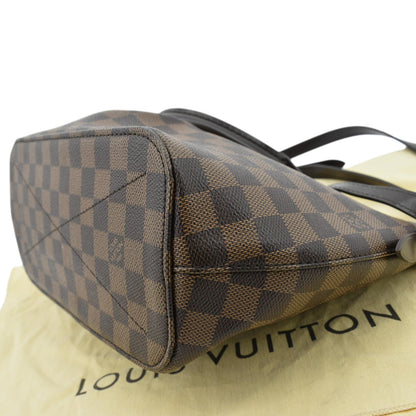 LOUIS VUITTON Siena PM Damier Ebene Shoulder Bag Brown