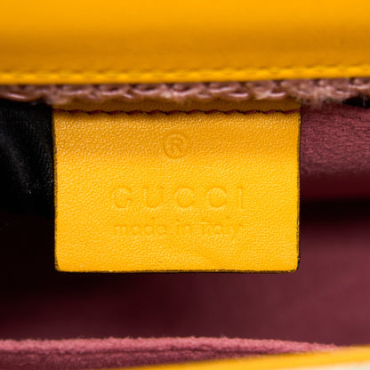Gucci Crossbody Multicolour Print Fabric White