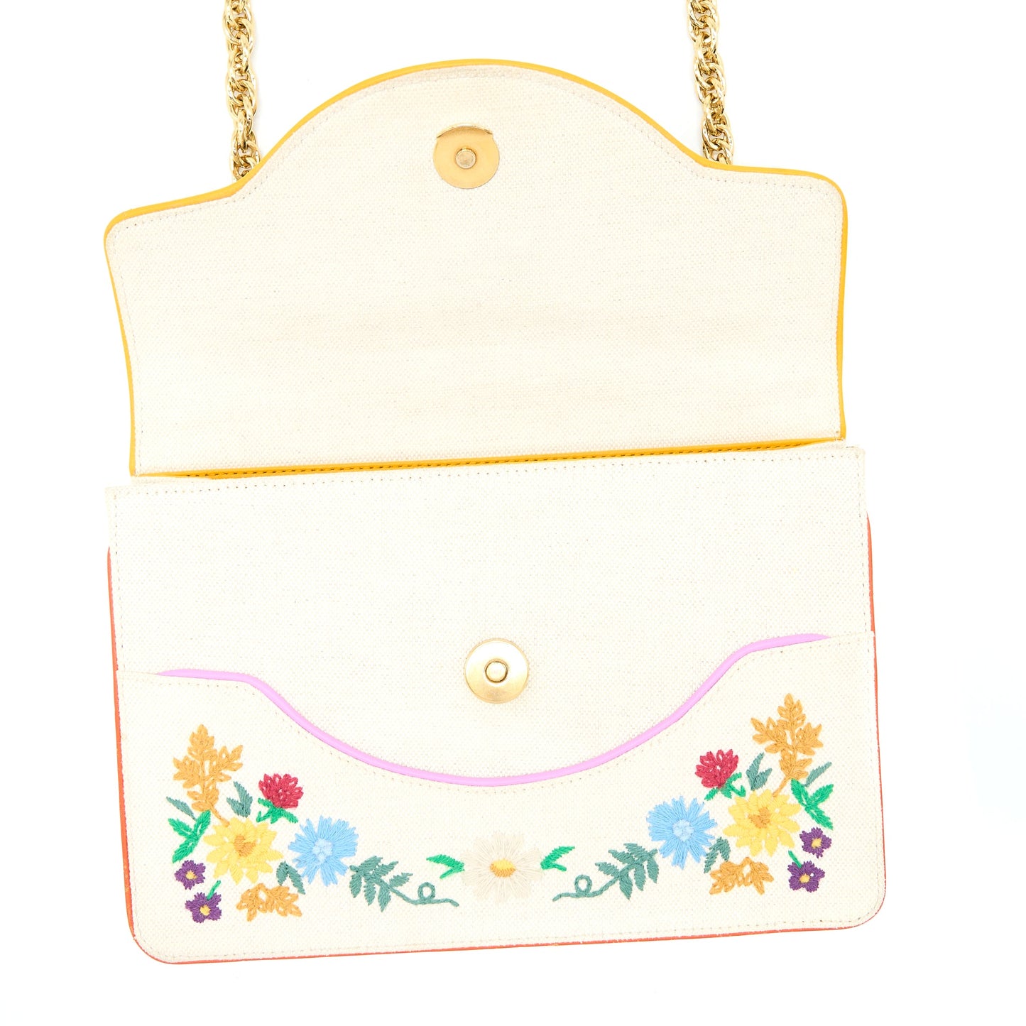 Gucci Crossbody Multicolour Print Fabric White