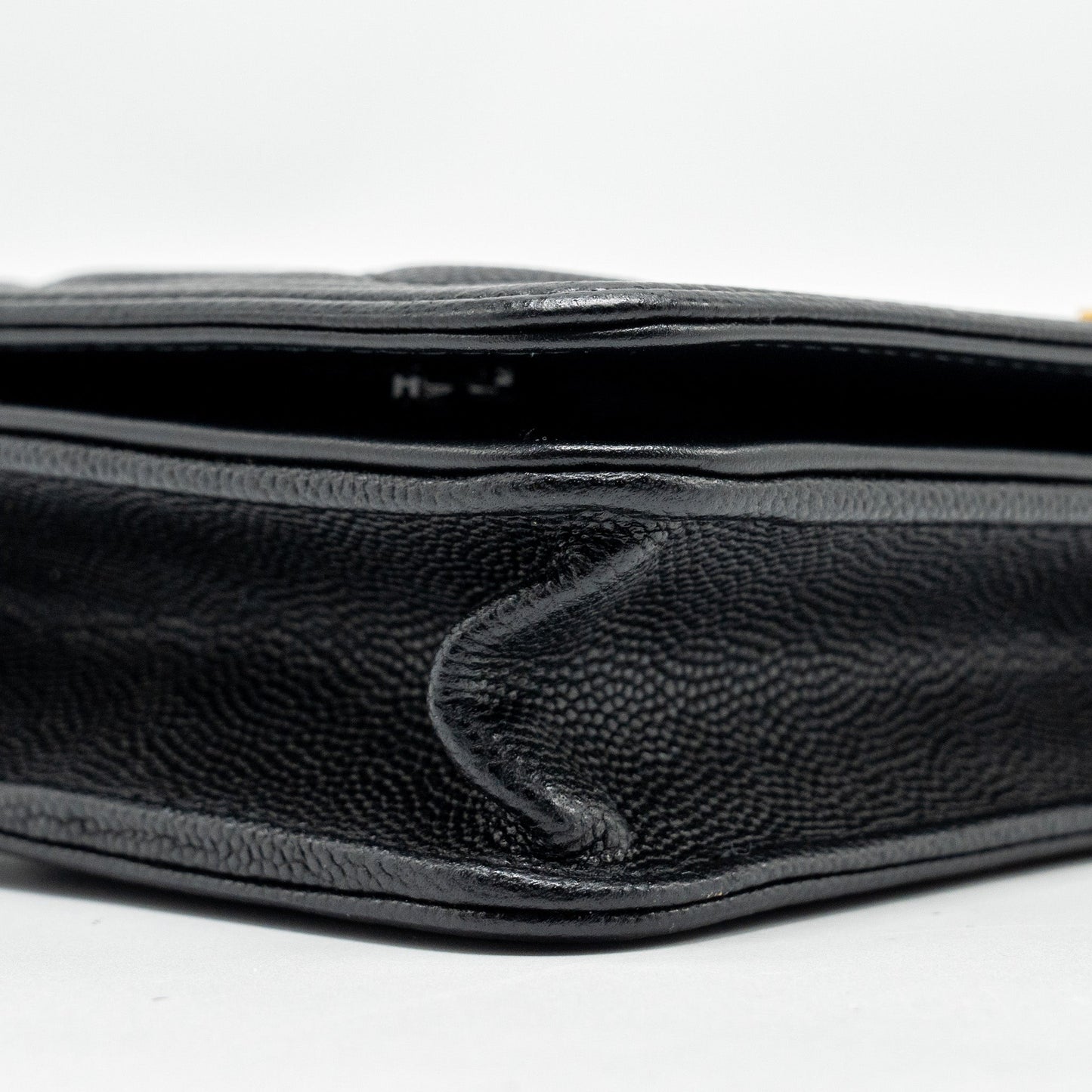 Chanel Boy Wallet On Chain caviar black  (microchip)