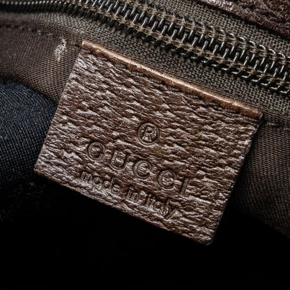 GUCCI MESSENGER BAG GG Supreme CANVAS/LEATHER BROWN/GREEN/RED SHW