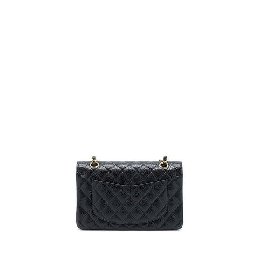 Chanel Small Classic Double Flap Caviar Black