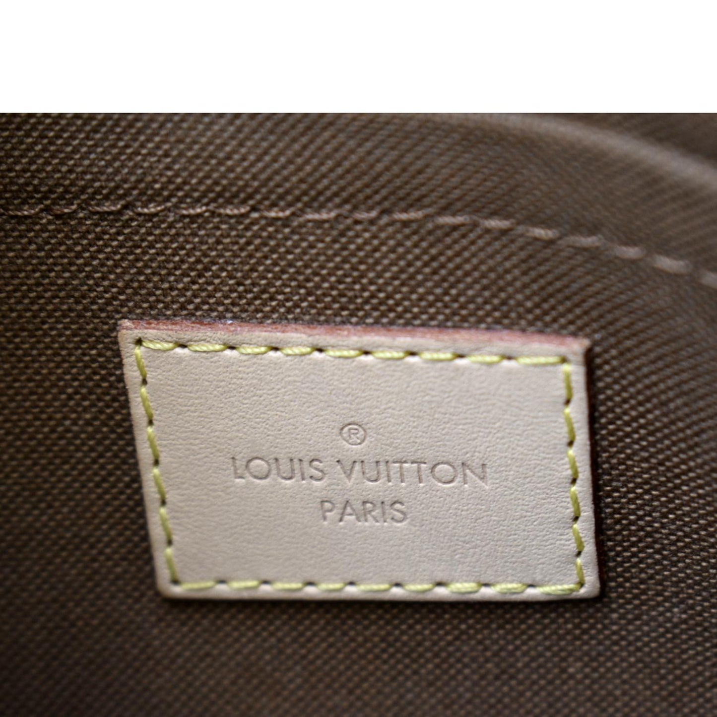 LOUIS VUITTON Multi Pochette Accessoires Monogram Canvas Shoulder Bag Khaki