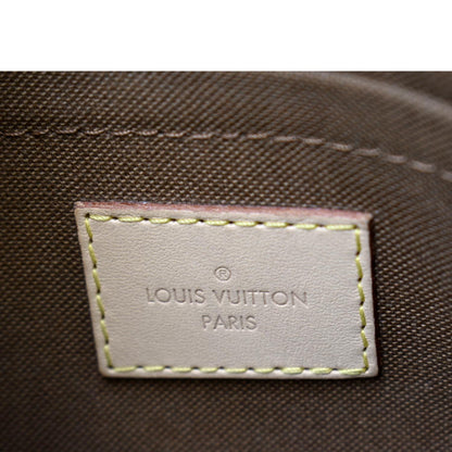 LOUIS VUITTON Multi Pochette Accessoires Monogram Canvas Shoulder Bag Khaki
