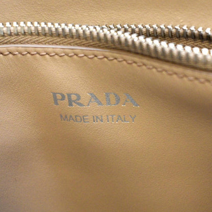 PRADA Monochrome Saffiano Leather Small Tote Bag Dusty Pink