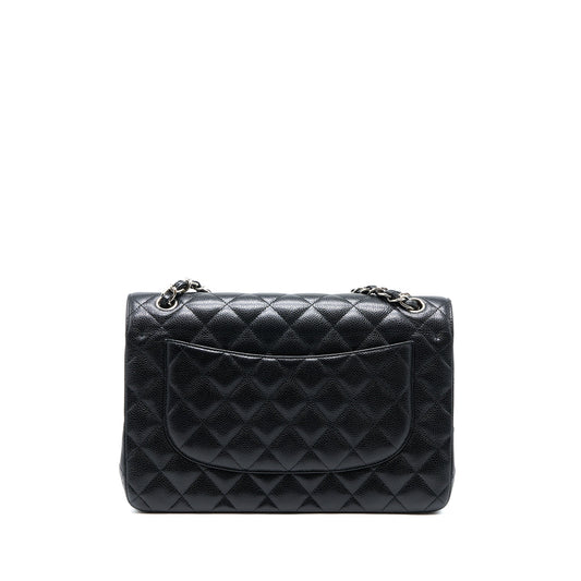 Chanel Classic Jumbo Double Flap Bag Caviar Black