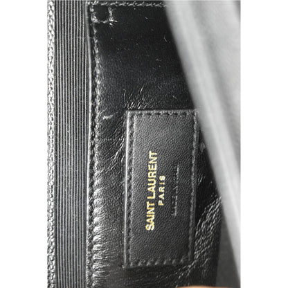 YVES SAINT LAURENT Kate Leather Shoulder Bag Black