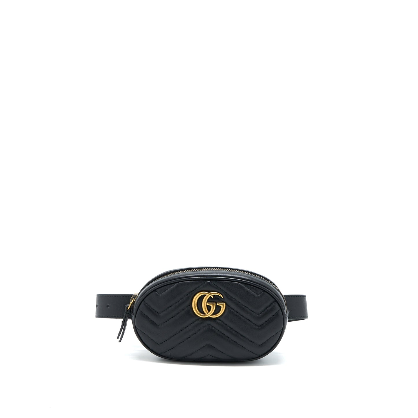 Gucci size95 Marmont Belt Bag Black