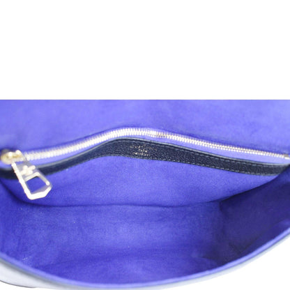 LOUIS VUITTON Diane Monogram Empreinte Leather Crossbody Bag Black
