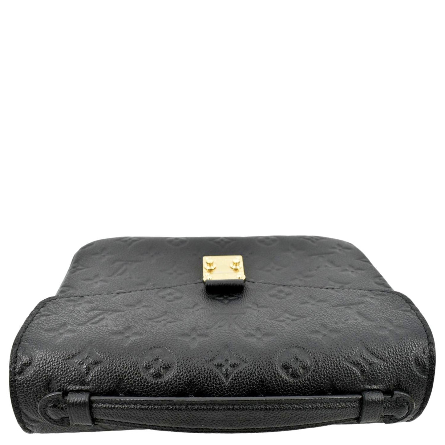 LOUIS VUITTON Metis Pochette Empreinte Leather Crossbody Bag Black