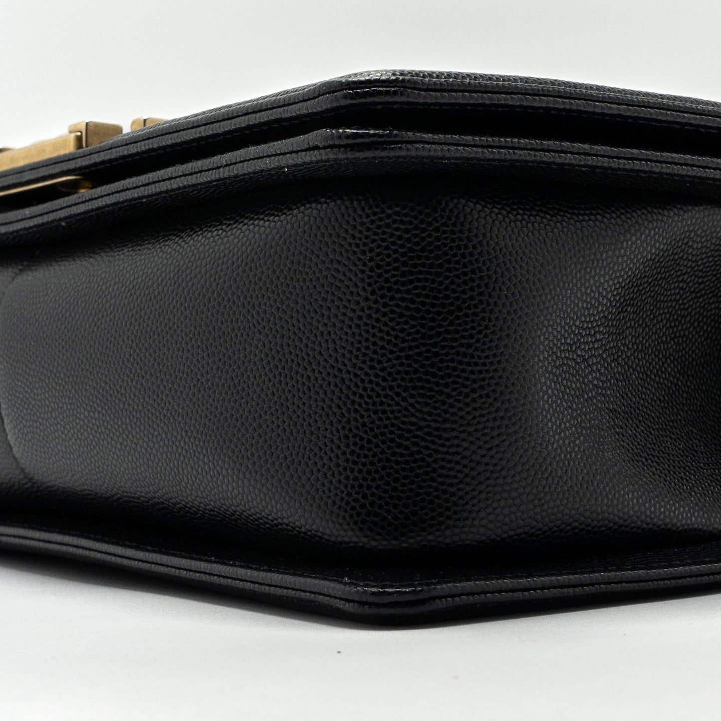 Chanel Medium Classic Boy Bag Caviar Black
