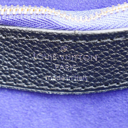 LOUIS VUITTON Diane Monogram Empreinte Leather Crossbody Bag Black