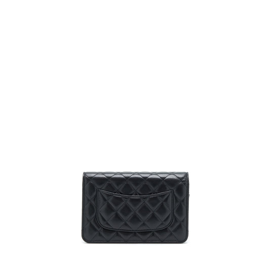 Chanel Classic Wallet On Chains Lambskin Black
