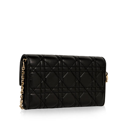 Christian Dior Lady Dior Wallet-on-Chain