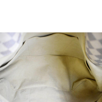 LOUIS VUITTON  Artsy MM Damier Azur Hobo Bag White