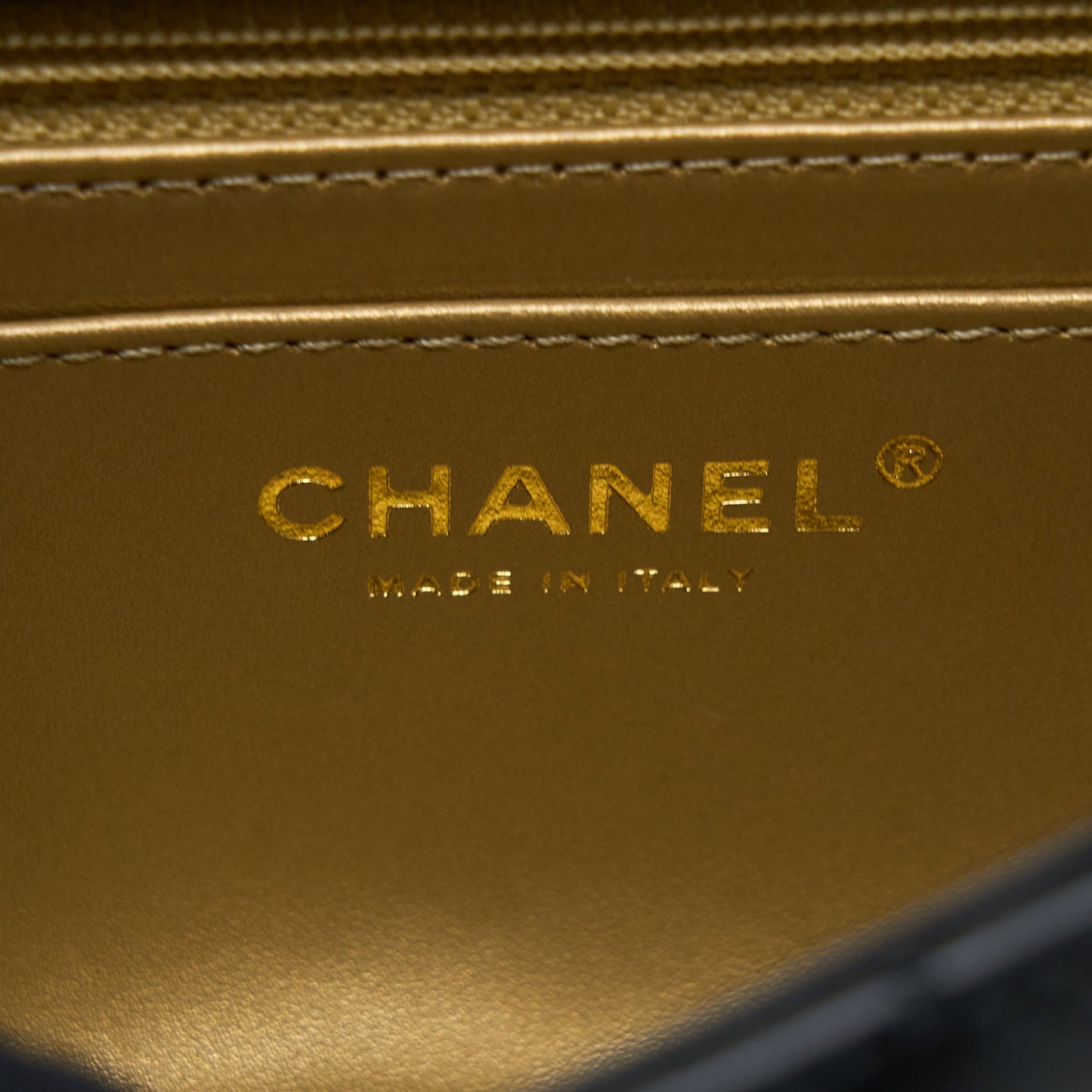 Chanel Pearl Crush Mini Rectangular Lambskin Black Brushed  (Microchip)