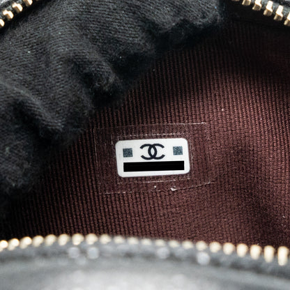 Chanel 24c Mini Backpack/Crossbody Bag Caviar Black L (Microchip)