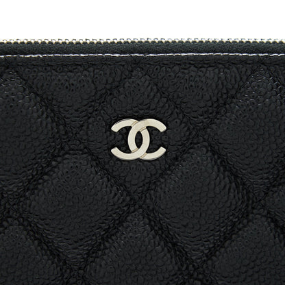 Chanel Caviar Pouch Black