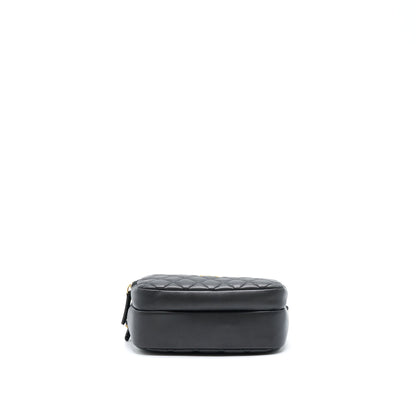 Chanel Camera Case Quilted Calfskin Black