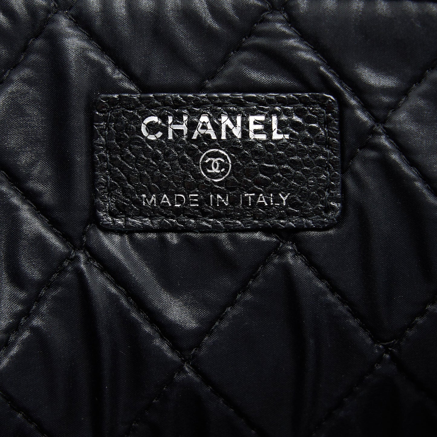 Chanel Caviar Pouch Black
