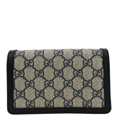 GUCCI Dionysus GG Super Mini Canvas Crossbody Bag Beige 446482
