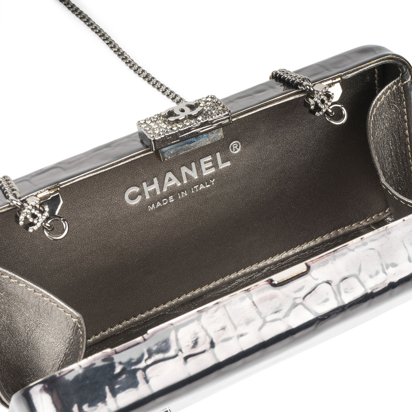 Chanel Minaudière Runway Clutch on Chain