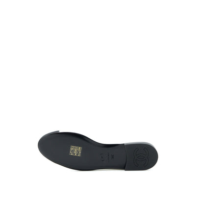 Chanel Size 36 Ballerina Shoes With Charm Chain