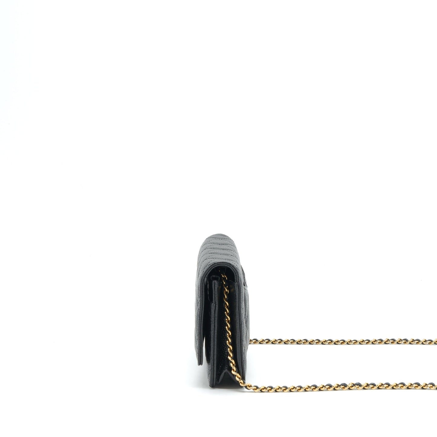Chanel Classic Wallet On Chain Caviar Black