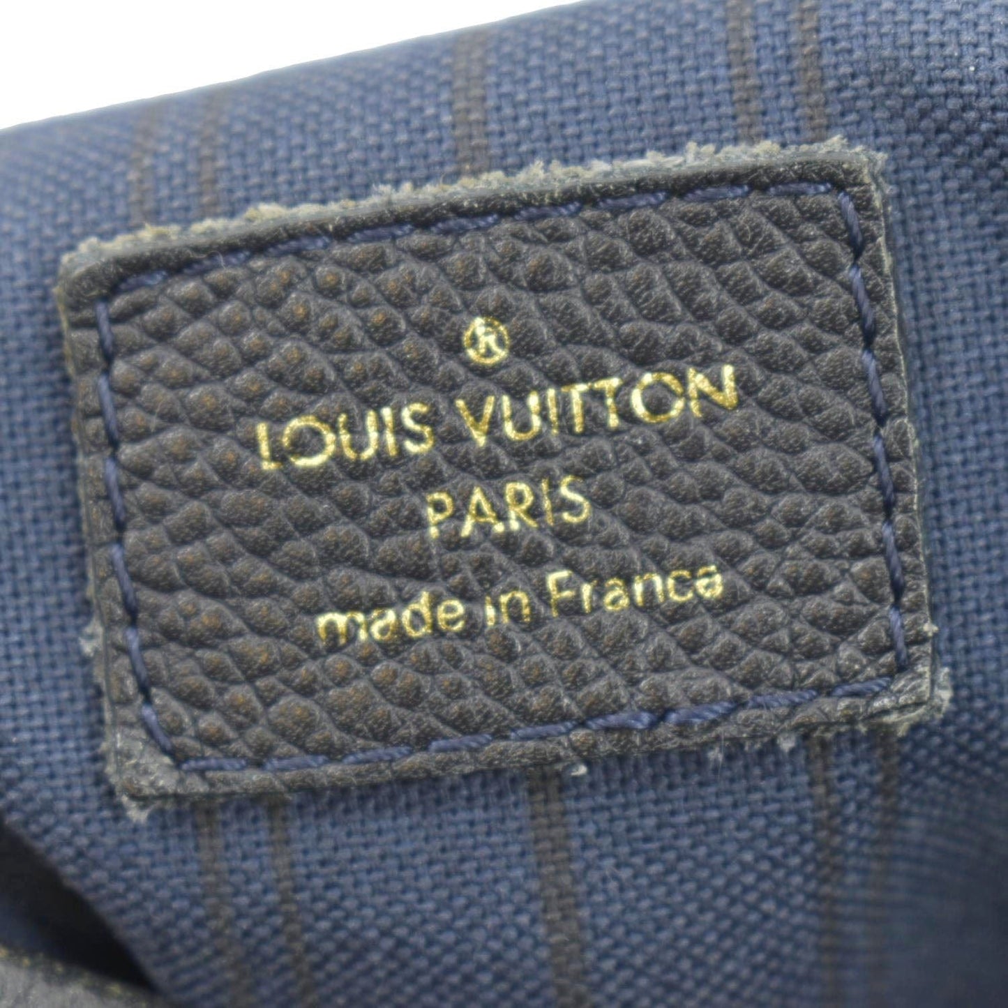 LOUIS VUITTON Artsy MM Empreinte Leather Hobo Bag Black