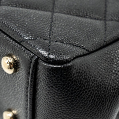 Chanel Small Business Affinity Caviar Black L (Microchip)