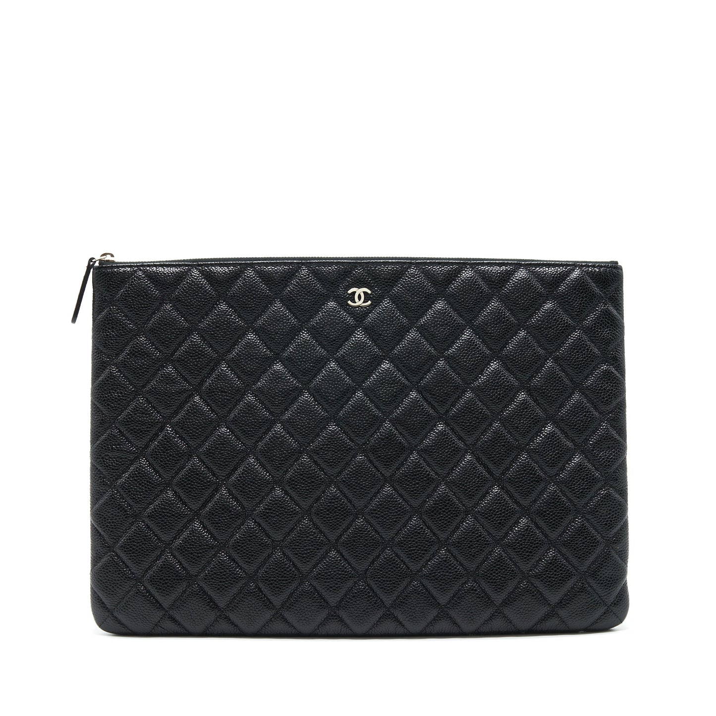 Chanel Caviar Pouch Black