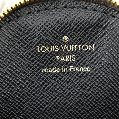 LOUIS VUITTON Monogram Canvas Nylon Strap with Coin Purse Black